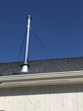 [Hearth.com] Duravent chimney - will the chimney collapse if ceiling support box is removed ?