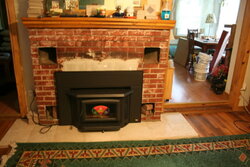 Help with old brick fireplace