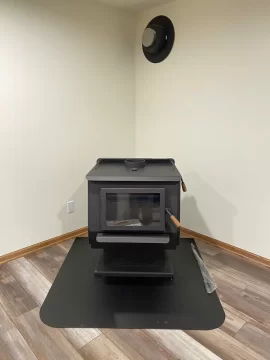 [Hearth.com] Basement Reno - Convert Insert to Free Standing