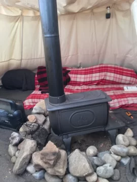 [Hearth.com] Reducing stove pipe size for tipi