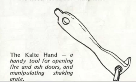 [Hearth.com] Replacement for Weso "Kalte Hand" removable handle/lifter