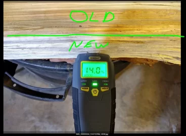 The importance of seasoned wood - Dry vs Wet