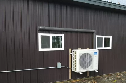 Questions about heat pump for my shop