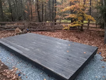 Shed build underway