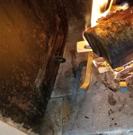 [Hearth.com] Open wood fireplace question