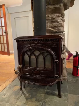 [Hearth.com] Bought a house with a stove - question about clearances