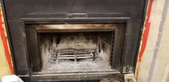 Zero clearance fireplace identification