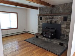 Huge stone fireplace 1920's house questions