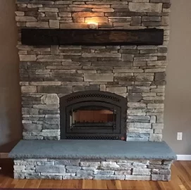 [Hearth.com] Arch stones? New ZC fireplace install