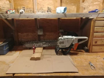 [Hearth.com] Chainsaw question?