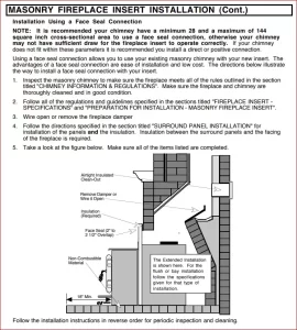 Lopi Insert - chimney not sealed?