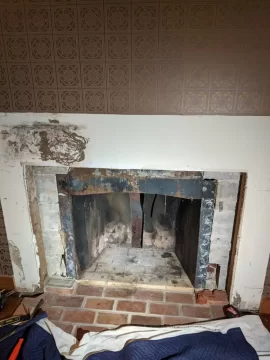 Hearth Remodel & New Stove Install - Ongoing Project.