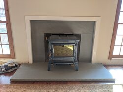 Hearth Remodel & New Stove Install - Ongoing Project.