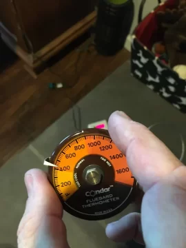 [Hearth.com] Old condar probe meter vs. new auber digital thermocouple