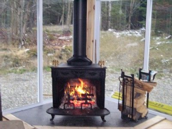 Wood stove for a screened in porch?