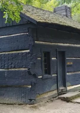 [Hearth.com] Hand hewn.