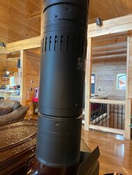 Help! How do you clean a Jotul F500 chimney from bottom up? Sweep is here right now.