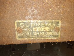 need help identifying old stove