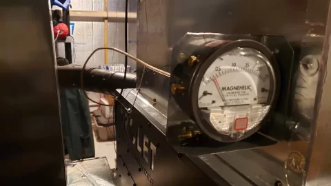 Adding a manometer/magnehelic gauge to a flue pipe