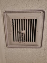 Condensation from HVAC vents