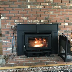 Double Sided Firplace - insert or wood stove