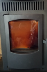 First Pellet Stove: Glass Covered Instantly