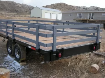 [Hearth.com] Home made firewood/boat trailer