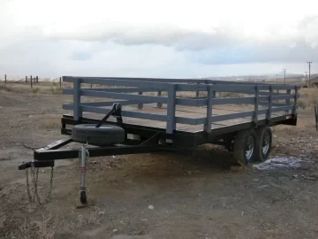 [Hearth.com] Home made firewood/boat trailer