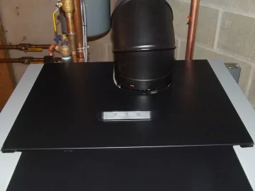 [Hearth.com] Froling wood boiler installation underway!!