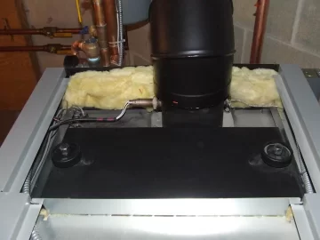 [Hearth.com] Froling wood boiler installation underway!!