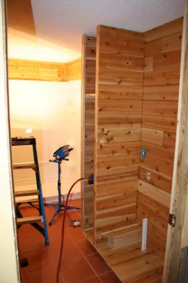 [Hearth.com] Bathroom full of Cedar