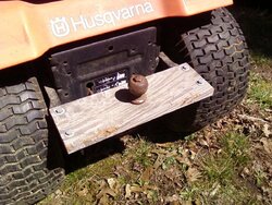 Triple-Mount Lawn Tractor Hitch