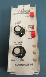 1988 Whitfield Advantage II Control Panel s/n#: 10553