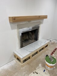 1977 Home with Zero Clearance Factory Fireplace upgrade to Wood stove . . .
