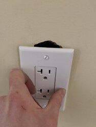 Weird outlet wiring