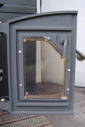 Found an Insert WTB Fisher Wood Stove Insert Glass