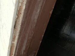 what to use to fill a gap between lintel and marble/tile facing?