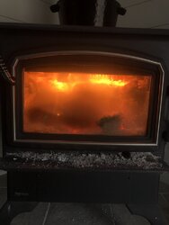 What does your stove look like 4 hours into a burn?