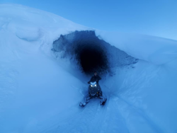Re: Ice tunnel at Nelchina Glacier in Alaska