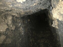 field stone chimney surprise! (advice appreciated)