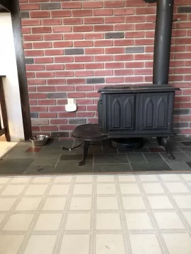 Vinyl Flooring with wood stove | Hearth.com Forums Home