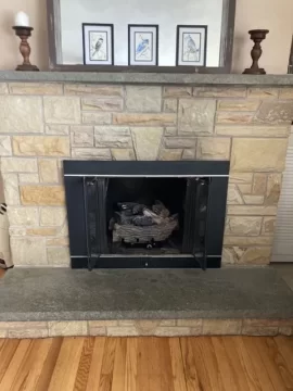 Is an open fireplace stove install an “alcove”?