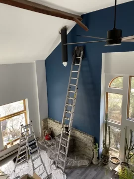 [Hearth.com] Replacing entire flue for new stove?