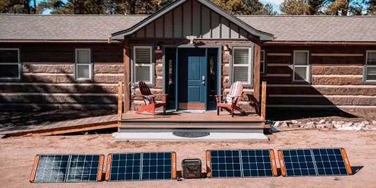 Solar/battery powered inverter generators.