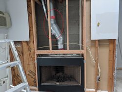Fireplace chimney making banging noise in wind gusts