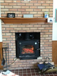 Deciding on stove / insert size for a small house