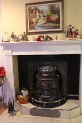 coal fireplace to wood conversion