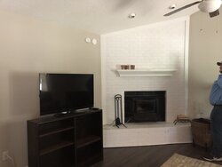 New Home, have a fireplace for first time!