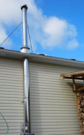 [Hearth.com] Passing a class A chimney through roof eave