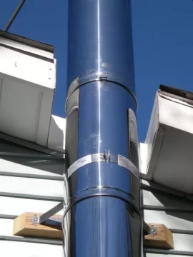 [Hearth.com] Passing a class A chimney through roof eave